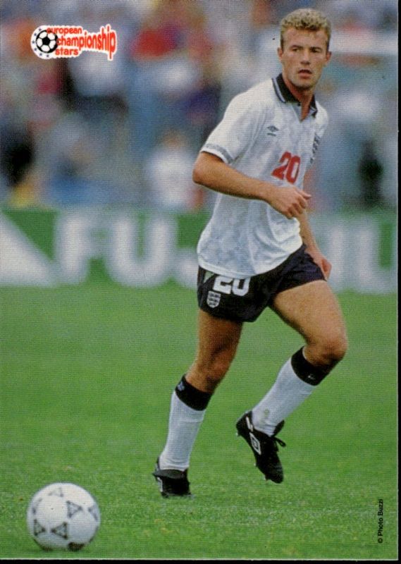 1996 Plascot European Championship Stars Alan Shearer #16 