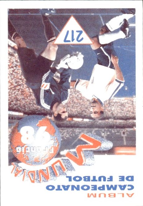 Main Image 1998 Navarrete France World Cup FIFA Ax Cromo ...