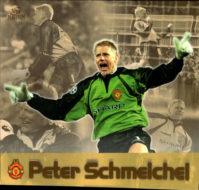 Hovedbilde 1999 manchester united xxl card futera platinum ...