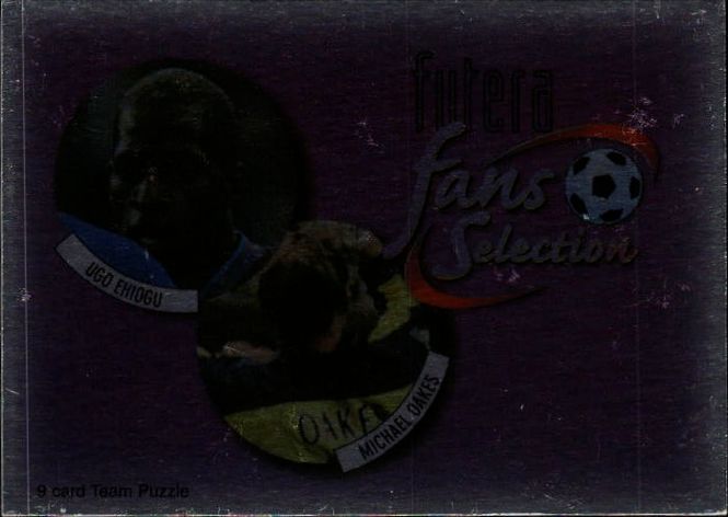 Main Image FUTERA 1998 ASTON VILLA 9 CARD TEAM PUZZLE L/R ...