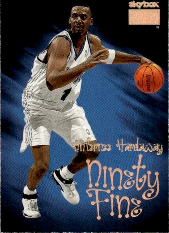 1999-00 Skybox Premium Ninety Fine Anfernee Hardaway Orlando Magic #207