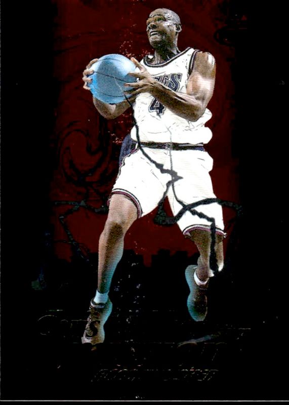 1999-00 Fleer Force Chris Webber Mission Accomplished Forcefield Insert Card