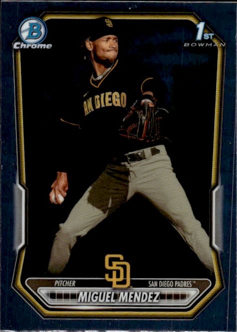 Hovedbilde 2026 Topps Bowman Chrome 1st Bowman Miguel Mendez ...