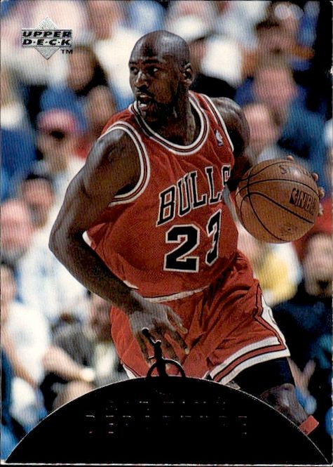 Main Image 1997-98 Upper Deck Air Time Departure AT6 Michael ...