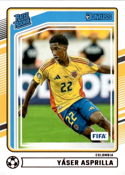 Hovedbilde 2024-25 Panini Donruss Fifa - Rated Rookie Yaser ...