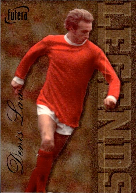 Hovedbilde FUTERA 1997 LEGENDS DENIS LAW 3 CARD SETT ...
