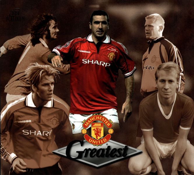 Hovedbilde 1999 manchester united xxl card futera the ...