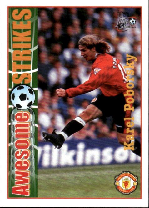 Hovedbilde 1997-98 futera fans selection karel poborsky #56