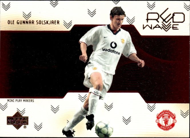 Hovedbilde OLE GUNNAR SOLSKJÆR UPPER DECK 2003 RW2