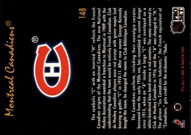 Hovedbilde 1991-92 Pro Set Platinum Vintage Hockey Original ...
