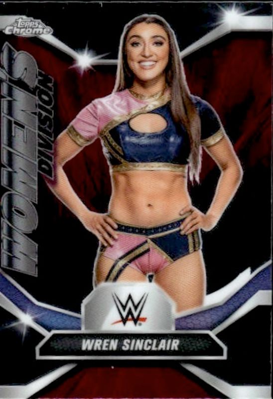 2026 Topps Chrome WWE Wren Sinclair Women's Division Refractor