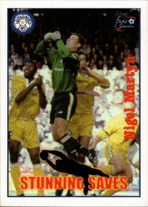 1998 Futera Fans Selection Leeds United Nigel Martyn #61