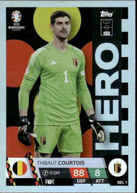 Main Image Topps Match Attax UEFA Euro 2024 - Thibaut ...