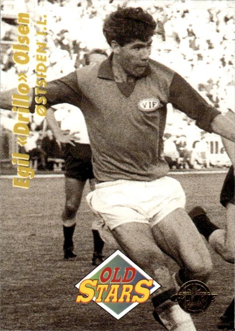 Hovedbilde 1996 GAME Tippe Ligaen Fotballkort Old Stars Egil ...