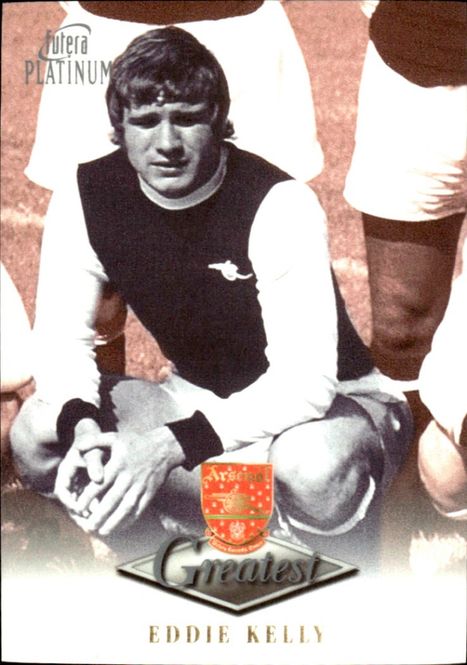 Hovedbilde 1999 Futera Platinum Arsenal Greatest Eddie ...