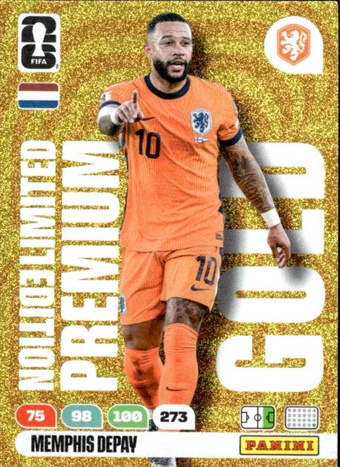 Hovedbilde Panini Fifa World Cup 2026 - Memphis Depay #273 ...