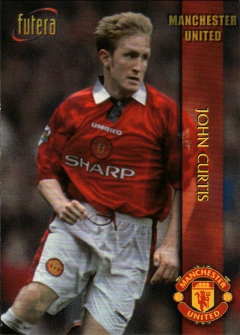 Main Image FUTERA MANCHESTER UNITED 1998 JOHN CURTIS NO.23