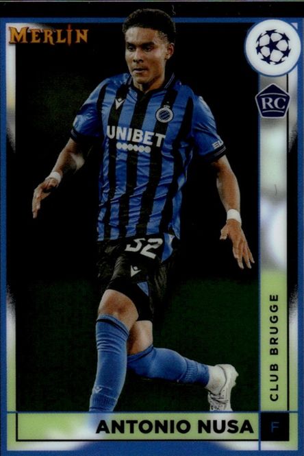 Hovedbilde 2023 Topps Chrome Merlin UEFA #45 Antonio Nusa ...