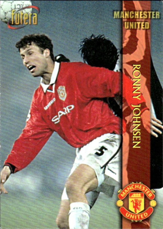 1998 Futera Manchester United Ronny Johnsen #12 