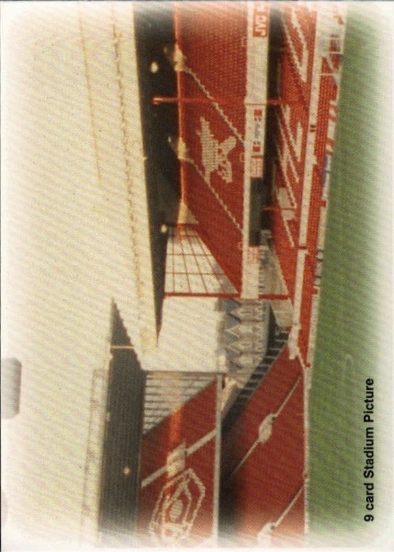 Futera 1997 Arsenal Fans Selection Player / Stadium Montage cards 82-90