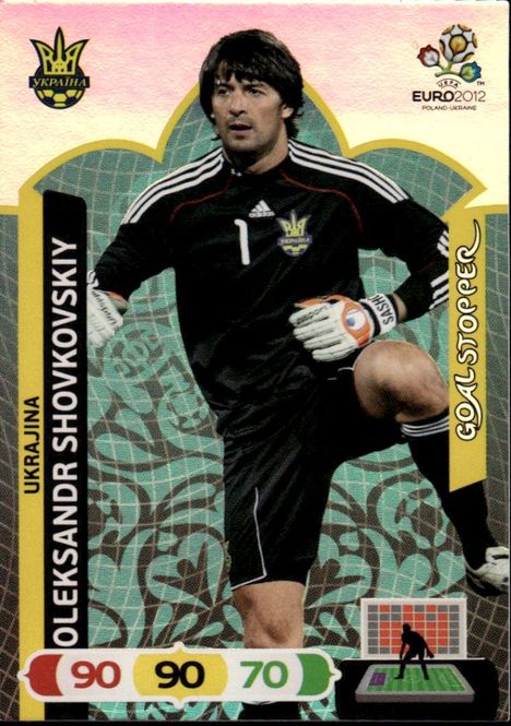 Hovedbilde PANINI EURO 2012 GOALSTOPPER UKRAJINA OLEKSANDR
