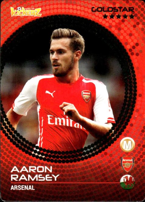 Hovedbilde 2014-15 Kickerz Gold-Star Aaron Ramsey